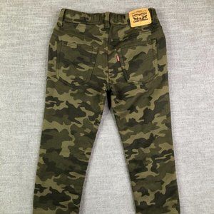 Levi's Fleece Lined Camo Print Knit Joggers/Sweatpants
